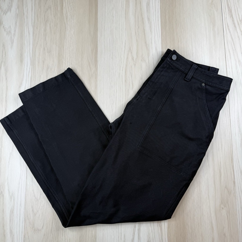 Lululemon Lab Utilitech Double Pocket Pants Mens Size 33  Chino LM5AZJS Black